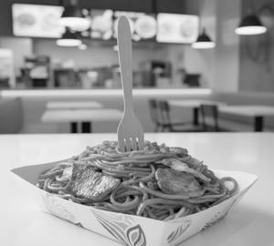 Schezwan Pork Noodles