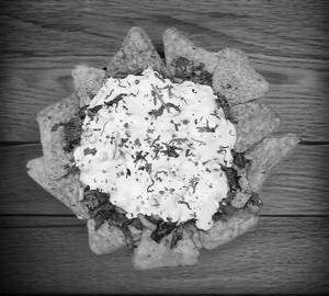 Cheesy Salsa Nachos