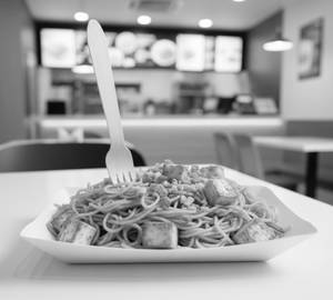 Schezwan Paneer Noodles