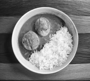 Egg Kosha With Rice Combo