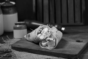Afgani Paneer Tikka Roll