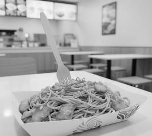 Butter Garlic Pork Noodles