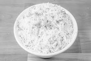 plain steam rice