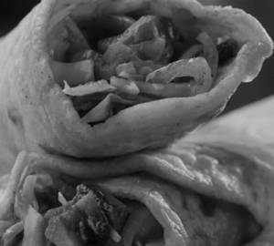 Aloo Tikki Egg Roll