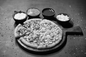 Golden Corn Chicken Pizza( 8 Inches)