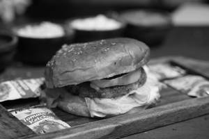 Spicy Veg Burger