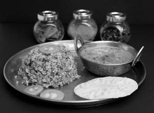 Rajamudi Rice With Methi Dal Fry Bowl
