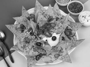 Og Chili Beans Nachos