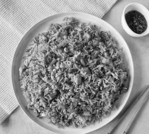 Burnt Garlic Fried Rice Egg Chicken