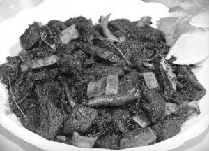 Beef Coconot Fry