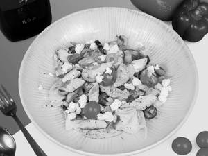 Grilled Vegetables & Chicken Salad