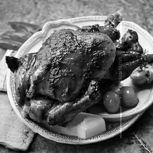 Butter roasted chicken