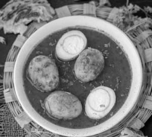 Egg curry masala