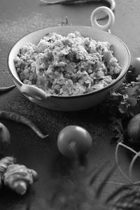 Egg bhurji [serves 2]