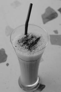 Hazelnut cold coffee