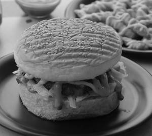 Veg delight burger