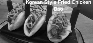 Korean Style Fried Chicken Bao