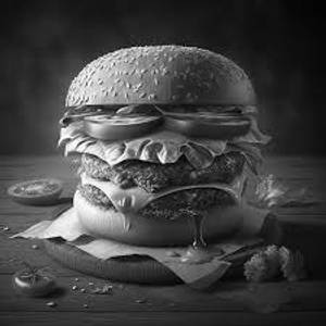 Cafe veg burger                   