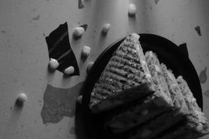 Paneer and corn sandwich