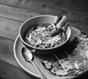 Dal makhni with 2 butter naan