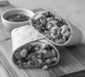 Aloo Tikki Wrap