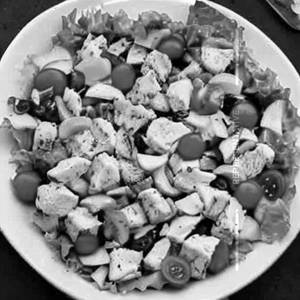 Chicken loaded salad