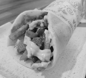 Veg Barbeque Shawarma