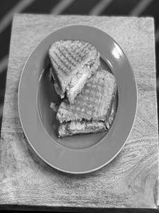 Chicken And Cheese Sourdough Sandwic