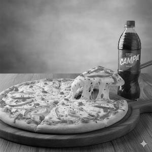 Capsicum Pizza And Campa Cola 200 ML