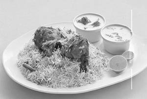Chicken dum biryani
