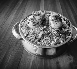 Egg biryani 2 egg