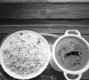 Ghee Dal Fry + Flavor Rice