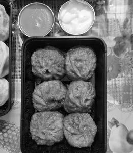 Chicken peri peri momos [6 pieces]
