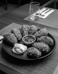 Chicken Crispy Momos (kurkure)