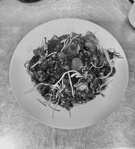 Mushroom In Barbeque Sauce