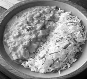 Tawa Corn Masala + Flavor Rice
