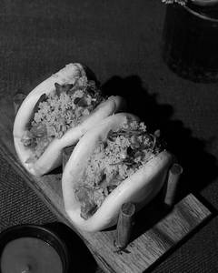 Crispy Silken Tofu & Kimchi Honey Bao(2 Pcs)