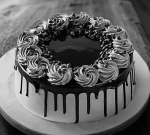 Chocolate forest chocochip cake