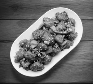 Chilli Mushroom Dry