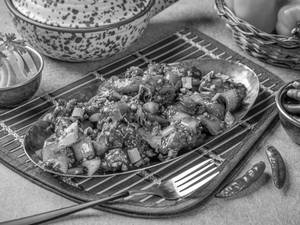 Chicken Chilli (dry) (10 Pcs)