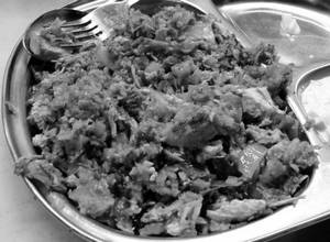 Wheat Mutton Kothu Parotta
