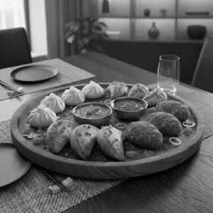 Chicken Momos Platter (15pcs)