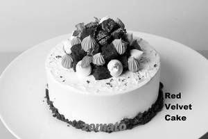 Cake 500 Grams & Bouquet