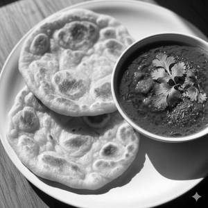 2 Roti + Mutton Curry ( 150- 200 g)