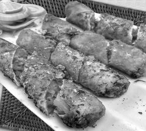 Tandoori spring roll