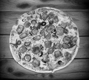 La Paneer Popcorn Pizza 10 inch family pack