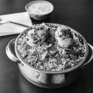 Egg biryani