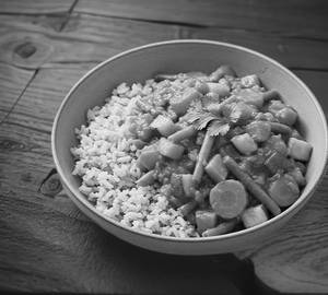 Mix Vegetable + Flavor Rice