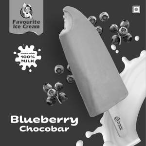 Blueberry chocobar