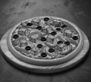 Tandoori paneer pizza 6"